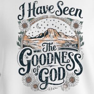 Inspirational Sweatshirt I have seen the Goodness of God Sweatshirt XL XXL 3XL